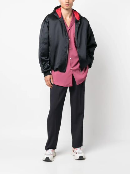 Hooded Bomber Jacket