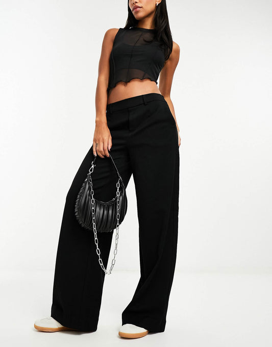 Mid Rise Pull On Smart Trouser