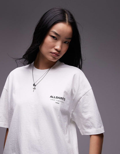 Underground Oversized T-Shirt With Back Logo