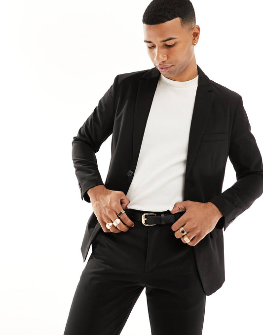 Slim Fit Suit Jacket