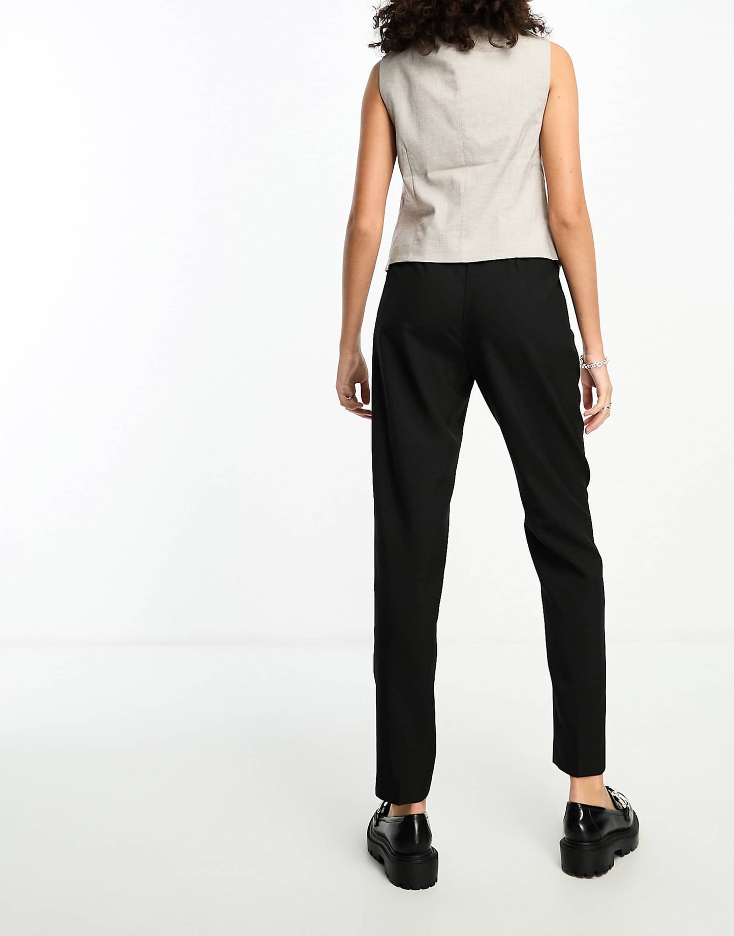 Tall Tailored Tapered Trousers