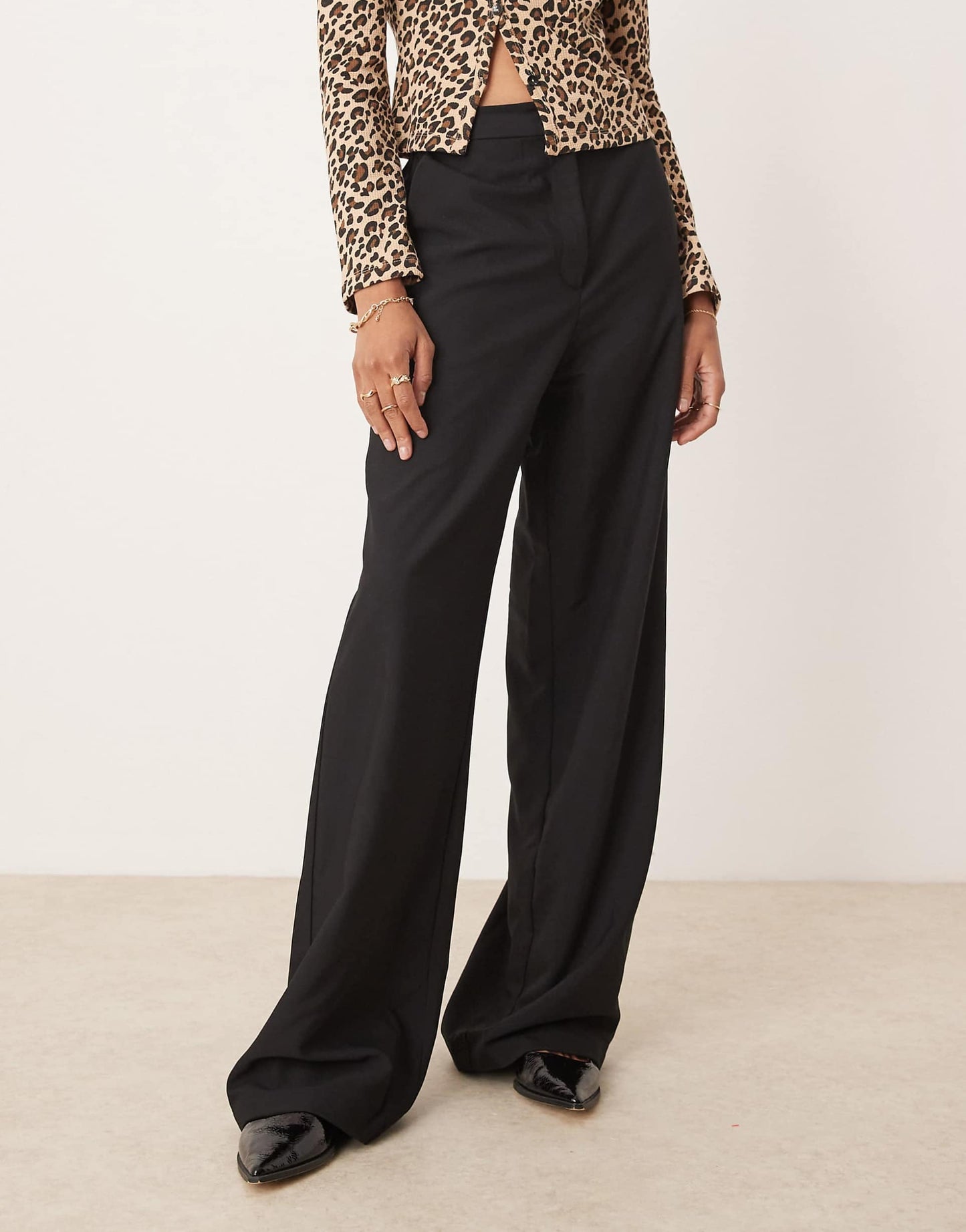 Tall Tailored Relaxed Straight Leg Trousers