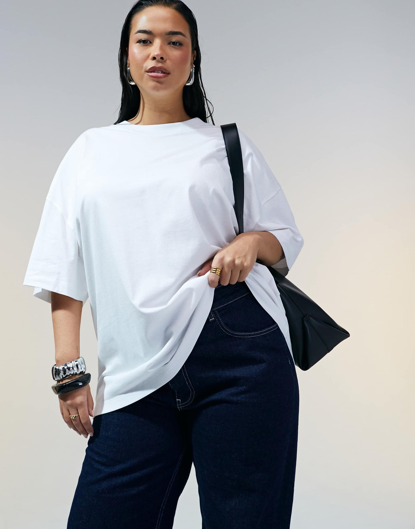 Curve Oversized T-Shirt
