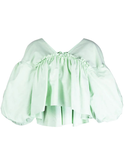 Donna V-Neck Cotton Top