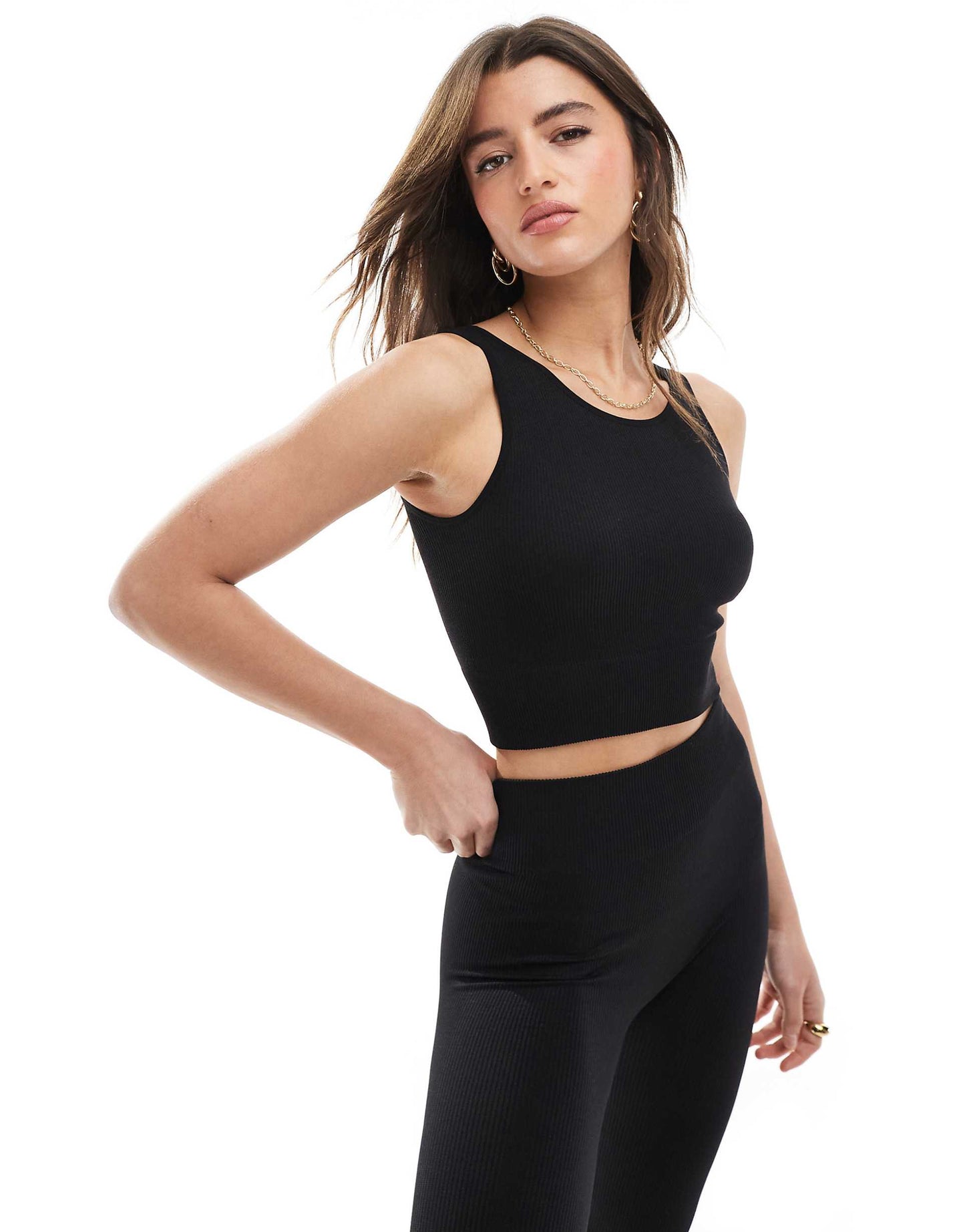 Seamless Crop Top Co-Ord