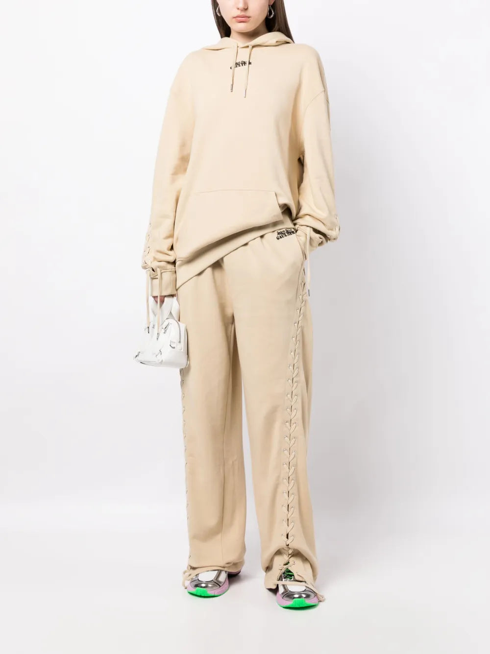 Lace-Up Track Pants