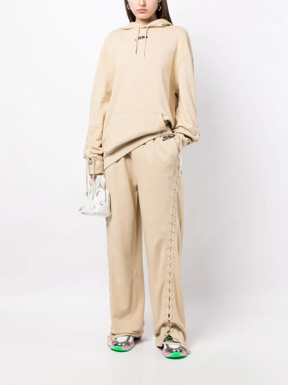 Lace-Up Track Pants