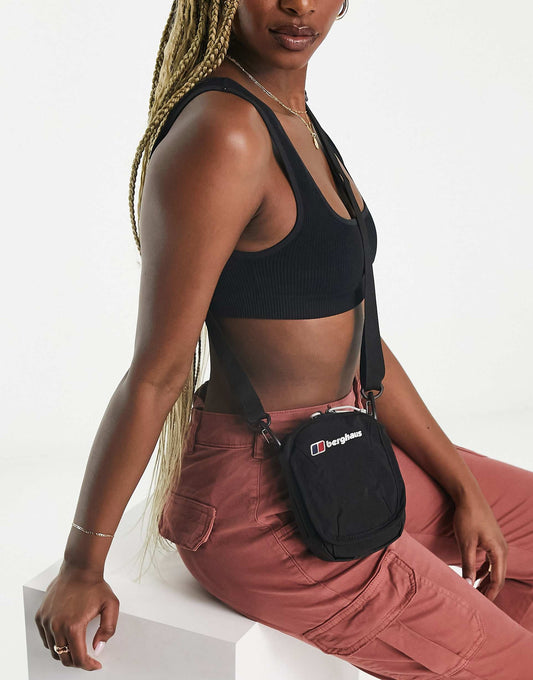 Logo Cross Body Flight Bag