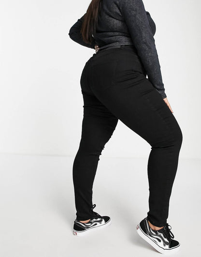 Curve Callie High Waisted Skinny Jeans