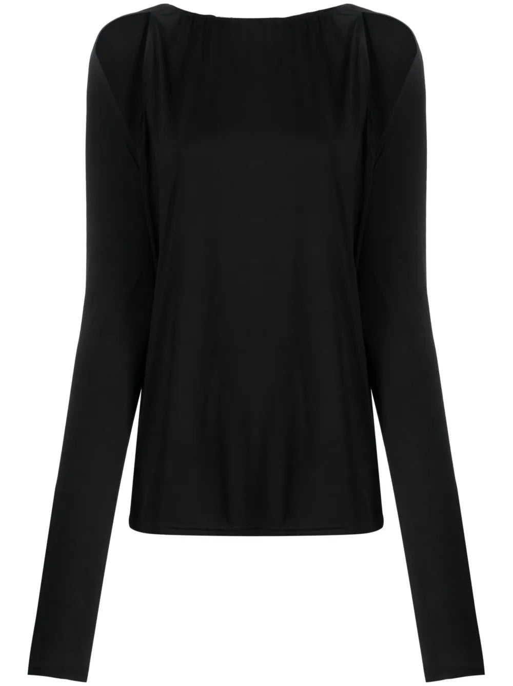 Cut-Out Long-Sleeve Top