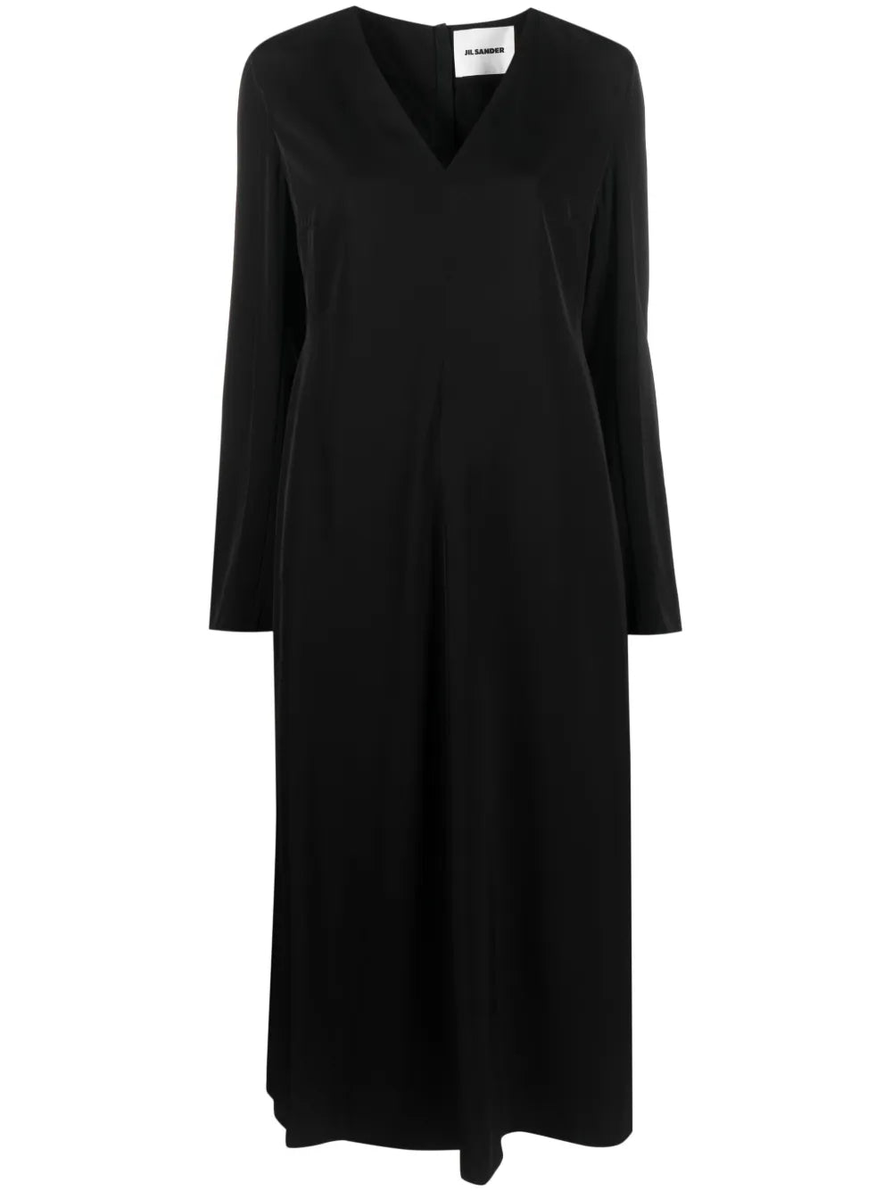 Long-Sleeve Midi Dress