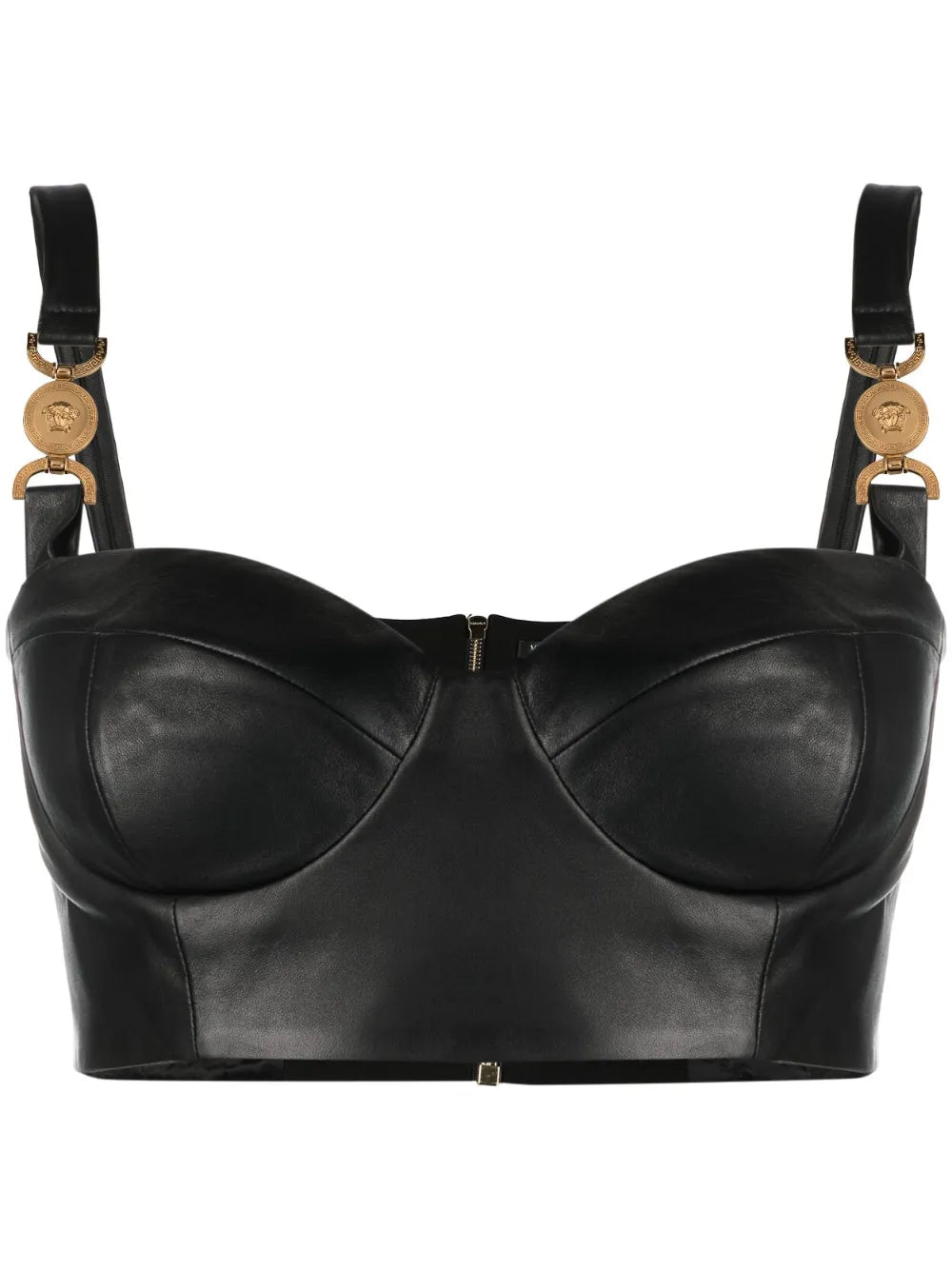 Medusa '95 Leather Bustier Top