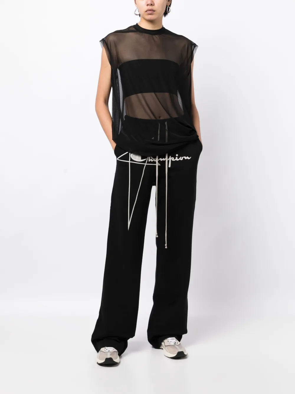 Logo-Embroidered Track Trousers