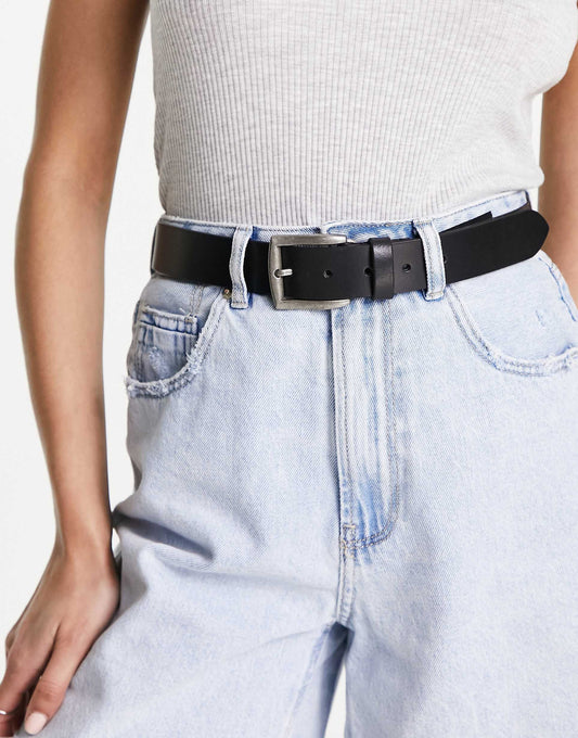 Leather Buckle Belt