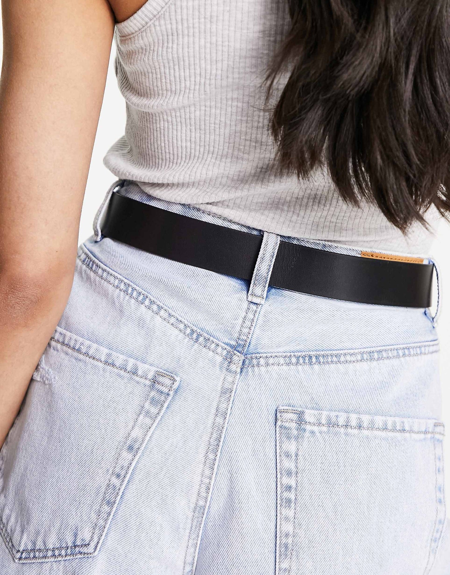 Leather Buckle Belt