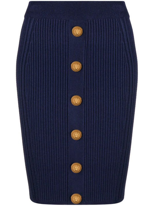 Cable-Knit Pencil Skirt