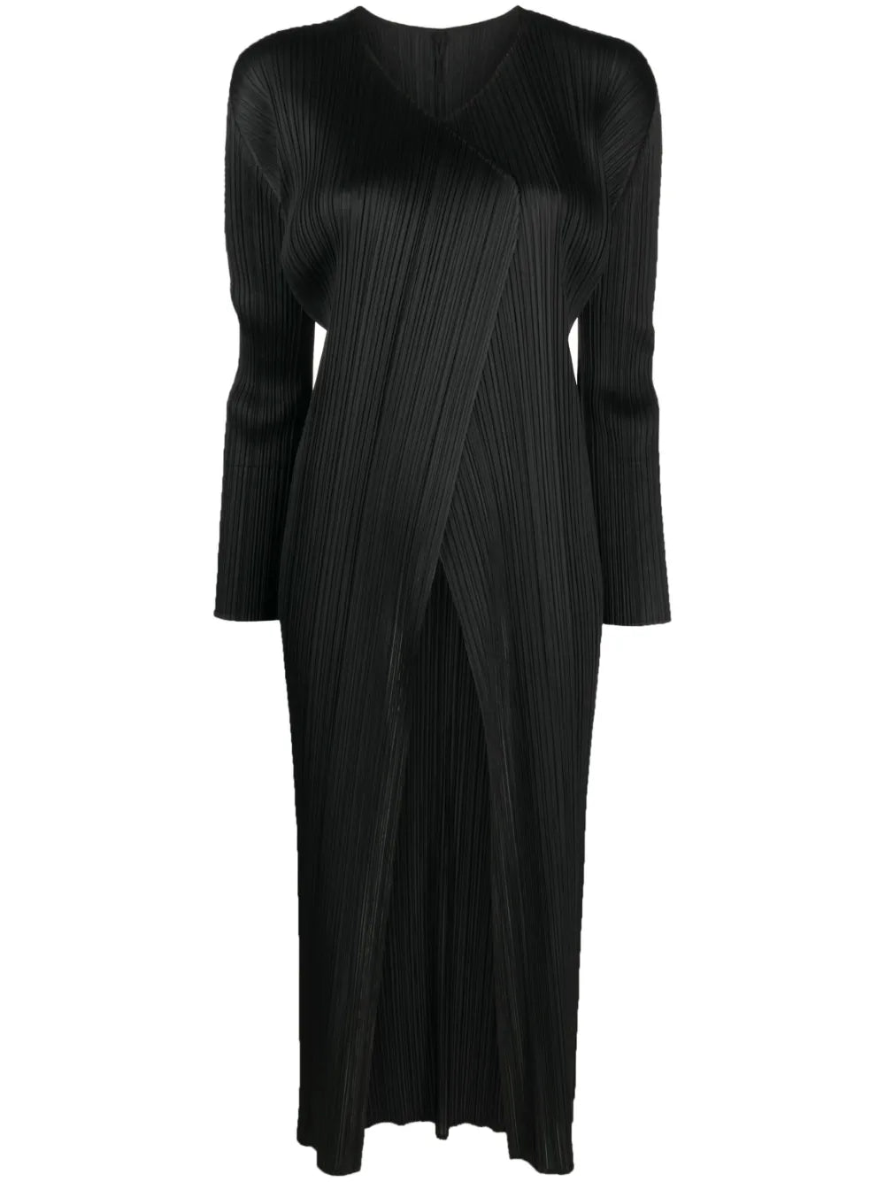 Monthly Colors Plissé Single-Breasted Coat