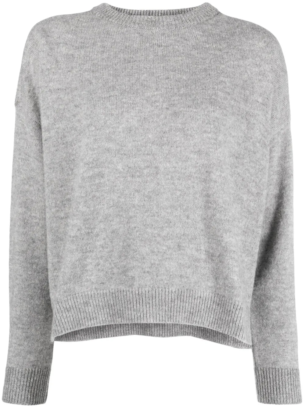 Intarsia-Knit Crew-Neck Jumper