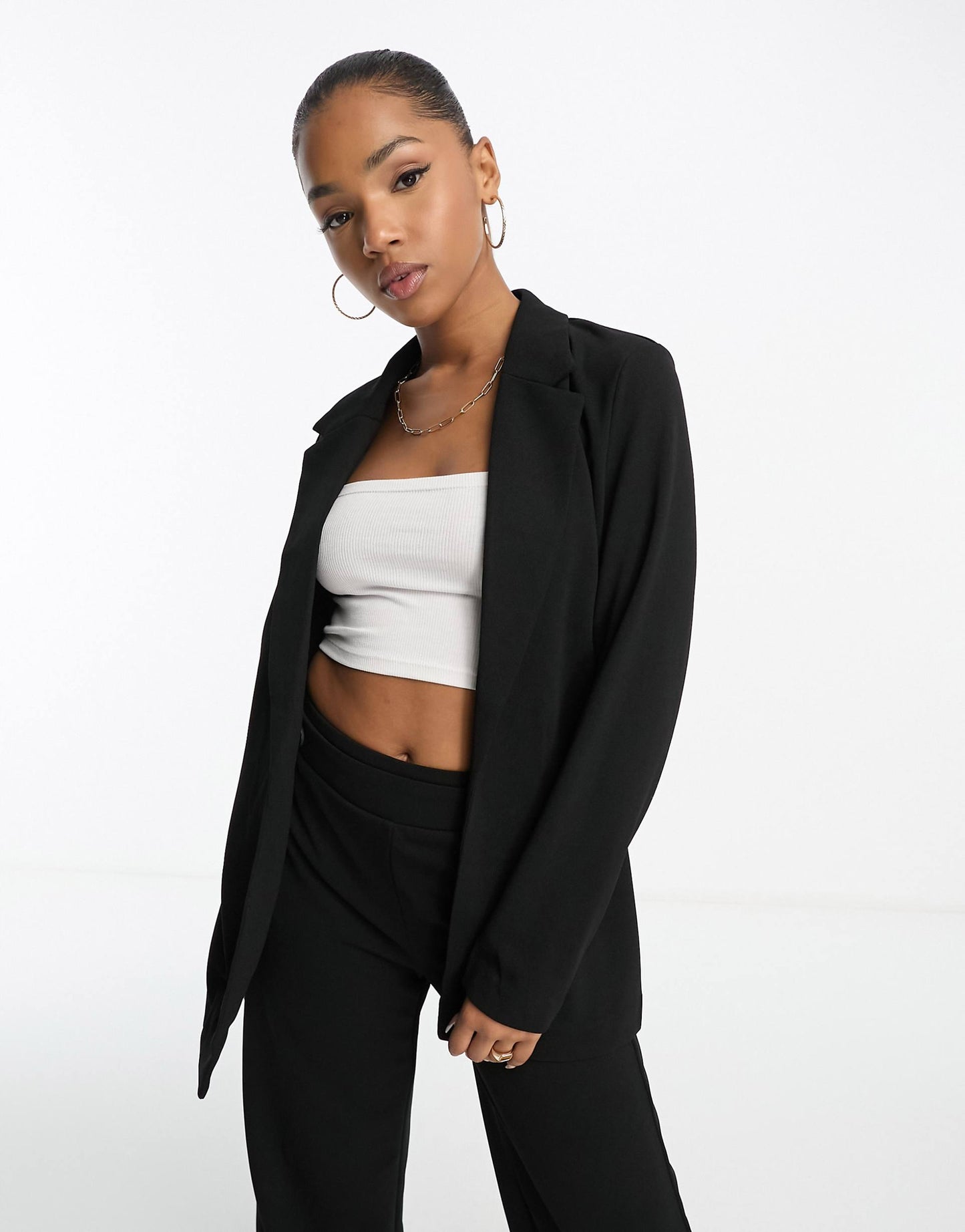 Jersey Longline Blazer Co-Ord