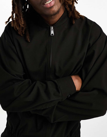 Oversized Co-Ord Bomber Jacket
