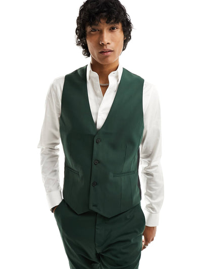 Skinny Suit Waistcoat