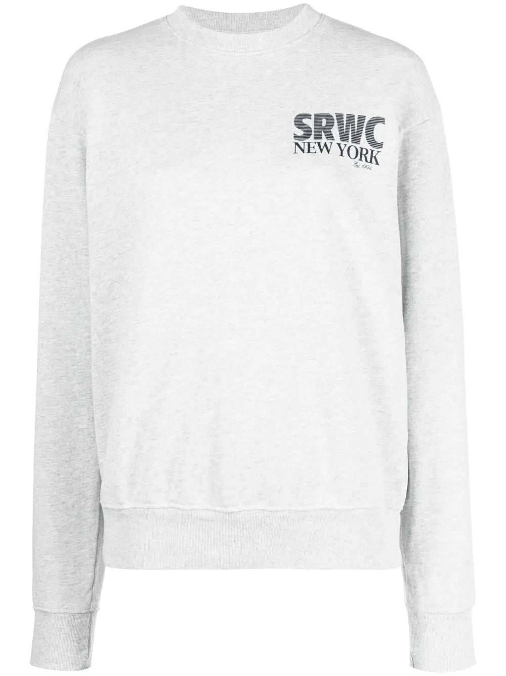 Slogan-Print Cotton-Blend Sweatshirt