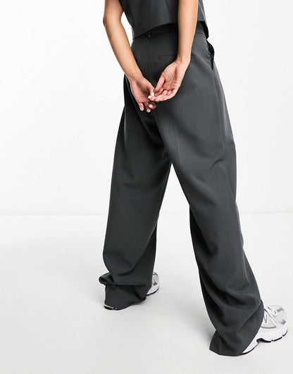 Tailored Wide Leg Dad Trouser Co-Ord