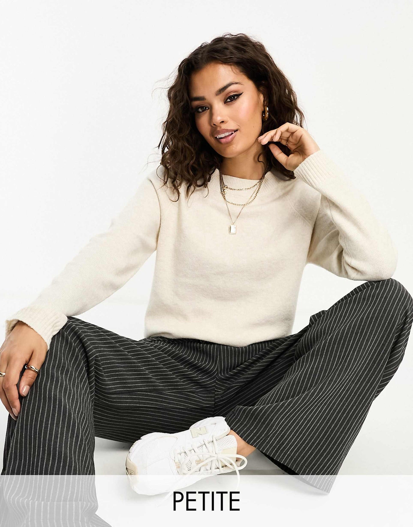 Petite Round Neck Jumper