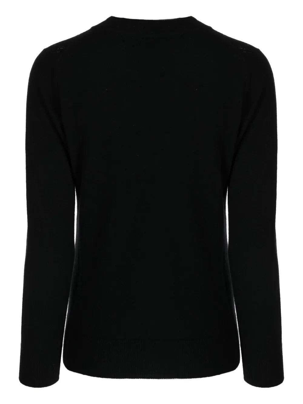 Pointelle-Argyle Knit Cashmere Jumper