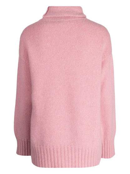 Roll-Neck Cashmere Jumper