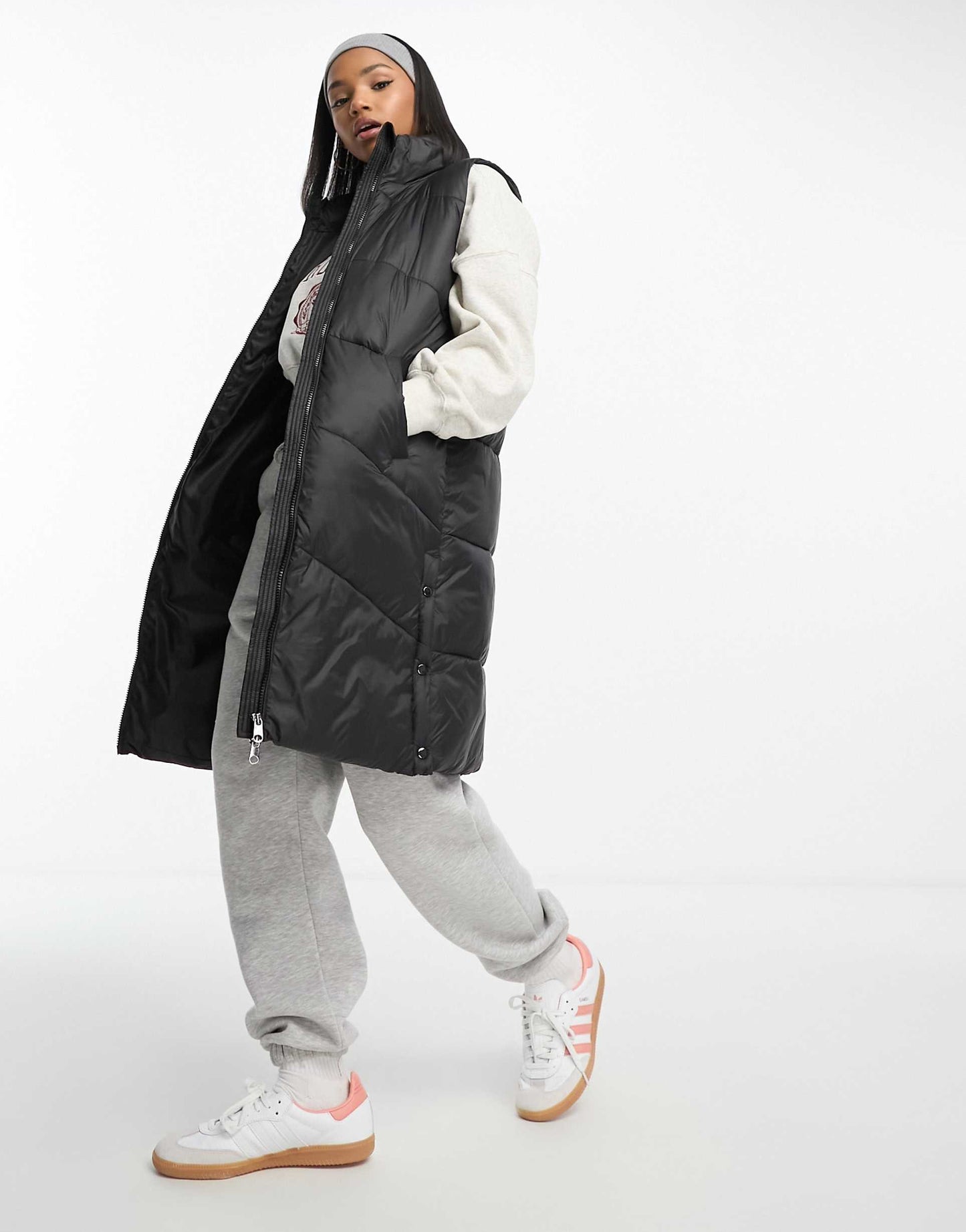 Longline Padded Gilet