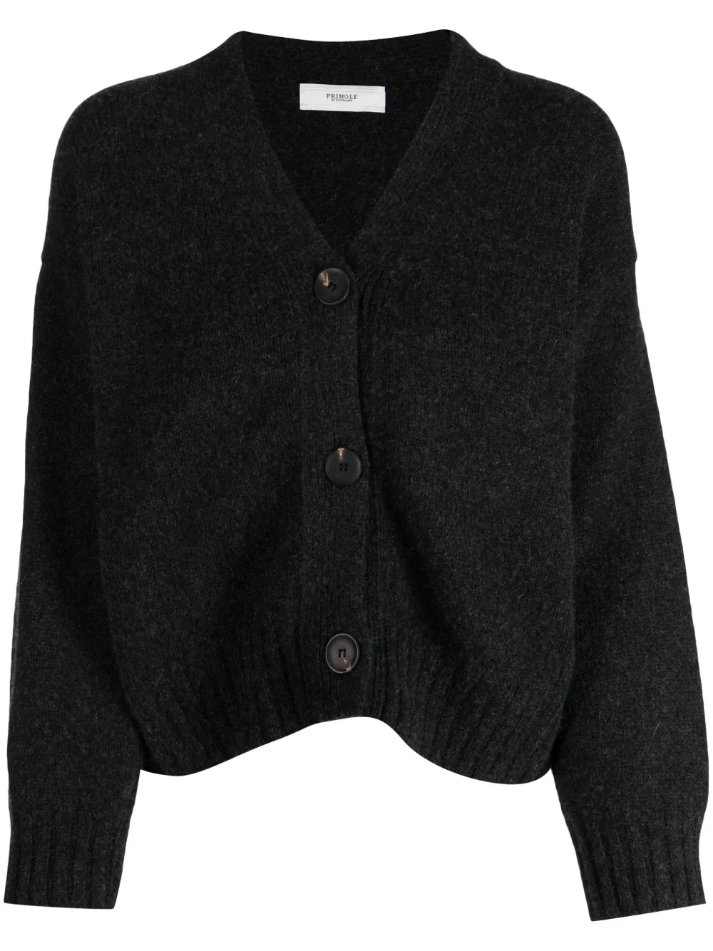 Cropped Cashmere Cardigan