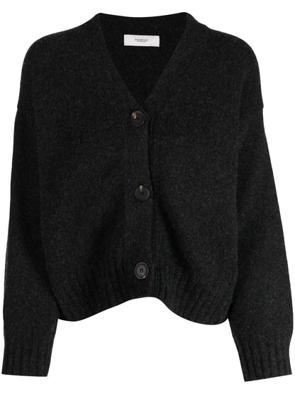 Cropped Cashmere Cardigan