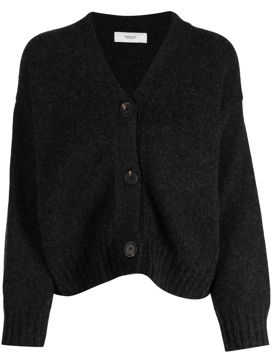 Cropped Cashmere Cardigan
