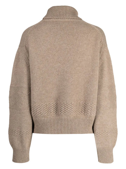Roll-Neck Cashmere Jumper