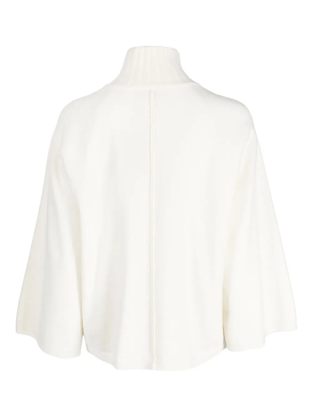 High-Neck Zip-Up Cardigan