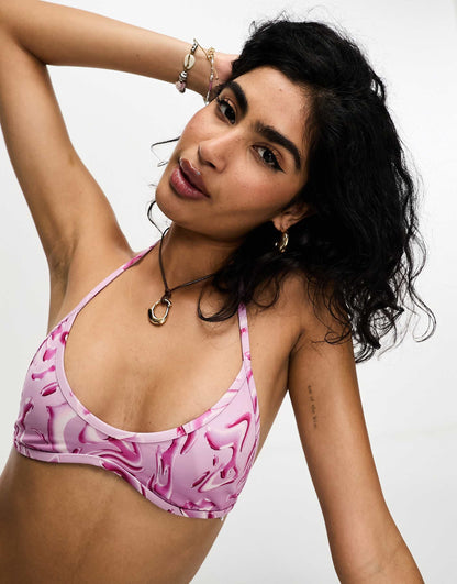 Jet Halter Bikini Top