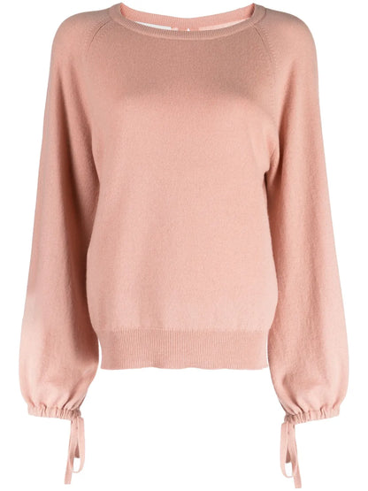 Keyhole-Detail Cashmere Jumper