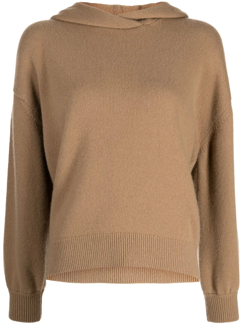 Wool-Blend Hooded Jumper