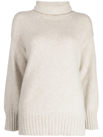 Roll-Neck Cashmere Jumper
