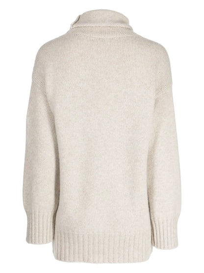 Roll-Neck Cashmere Jumper