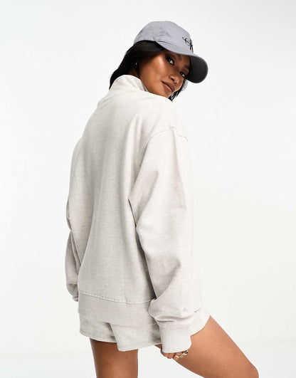 Half Zip Sweatshirt