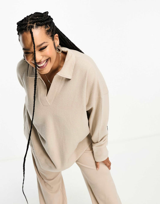 Curve Supersoft Long Line Polo Neck Jumper Co-Ord