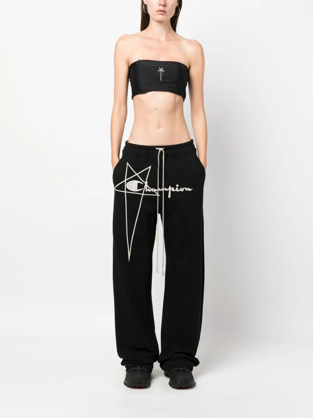 Logo-Embroidered Track Trousers