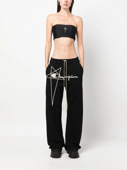 Logo-Embroidered Track Trousers