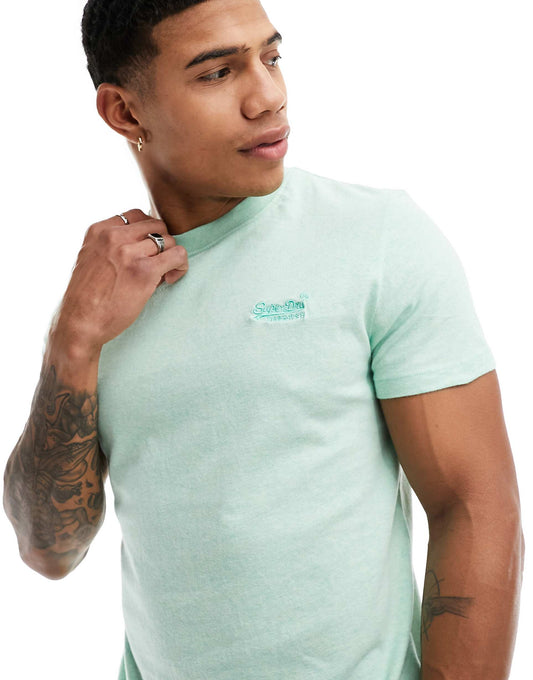 Vintage Embroidered Logo T-Shirt
