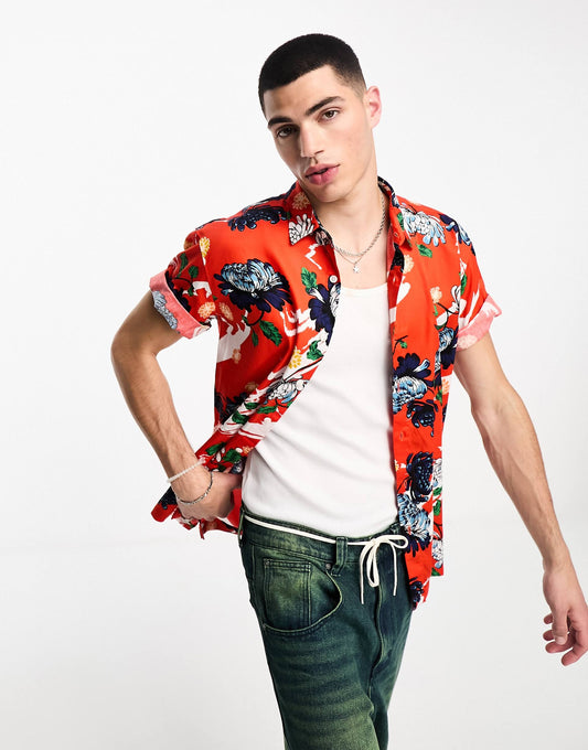 Vintage Hawaiian Short Sleeve Shirt