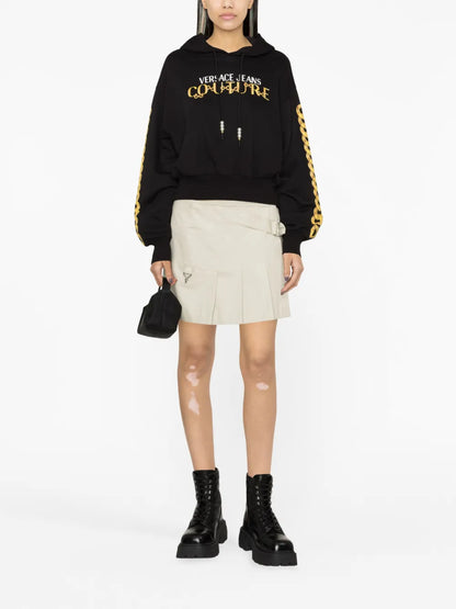 Logo Couture-Print Hoodie