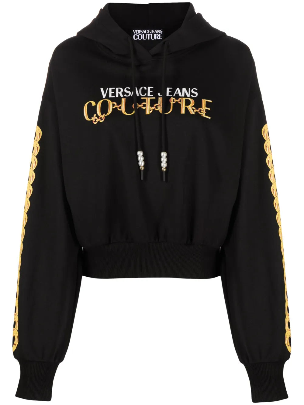 Logo Couture-Print Hoodie