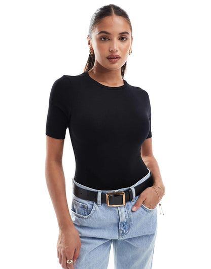 Skinny Fit T-Shirt Bodysuit